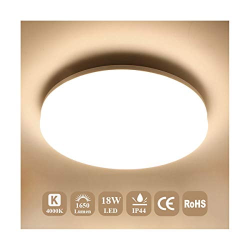 Marine RV Boat LED Round High Accent Ceiling Light IP44 Waterproof Surface Mount